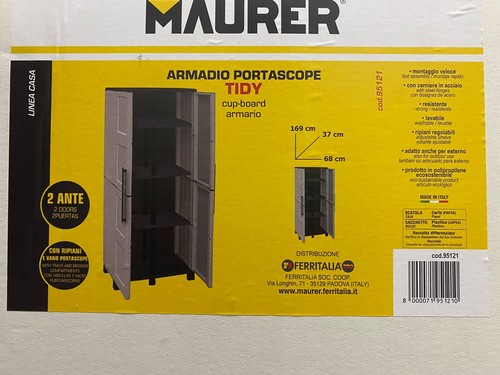 Armadio portascope resina - armadio,